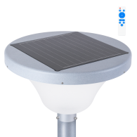 Lampione Stradale Solare a LED Circolare per Giardini 45W con