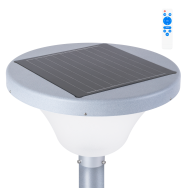 Lampione Stradale Solare a LED Circolare per Giardini 45W con