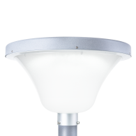 Lampione Stradale Solare a LED Circolare per Giardini 45W con