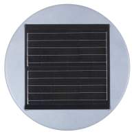 Lampione Stradale Solare a LED Circolare per Giardini 45W con