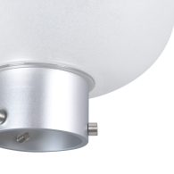 Lampione Stradale Solare a LED Circolare per Giardini 45W con