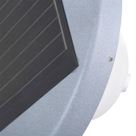 Lampione Stradale Solare a LED Circolare per Giardini 45W con