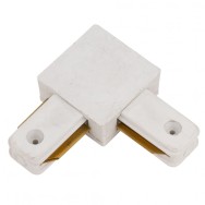 Traccia MoNofase Con Connettore a 90 °Bianca