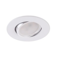 Faretto Riflettore Downlight Circolare Inclinabile Alluminio