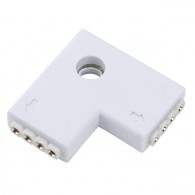 Connettore Rapido L Femmina Striscia LED RGB 12/24VDC