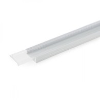 Profilo Alluminio Per Striscia LED Doppio - Diffusore