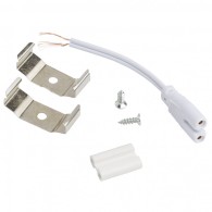 Plafoniera Alluminio Eco 1 X Tubo LED T8 150Cm