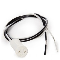 Portalampada Ceramica G4/MR11 Cavo 300Mm 180ºc