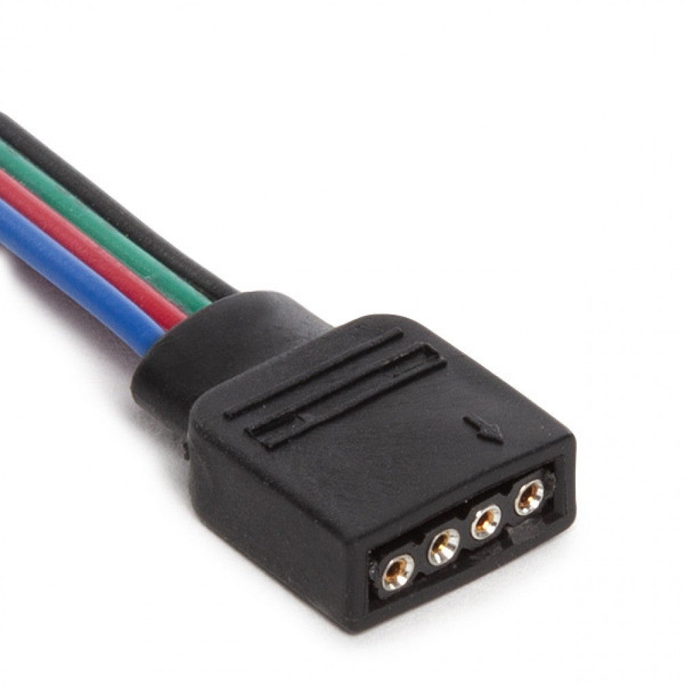 Connettore RGB 4 spille Femmina Connettore RGB 4 spille Femmina