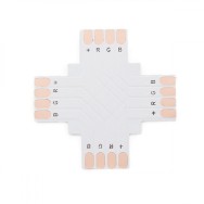 Connettore Saldare + Striscia LED RGB 10Mm