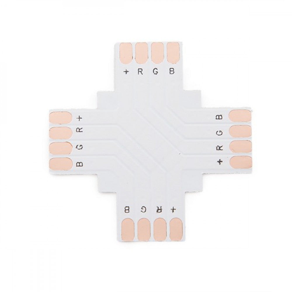 Connettore Saldare + Striscia LED RGB 10Mm Connettore Saldare + Striscia LED RGB 10Mm