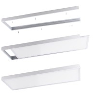 Tessileio di Montaggio Superficie Montata Pannello LED 120x60Cm