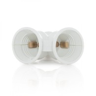 Adattatore E27 / 2 X E27