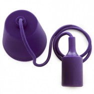 Portalampada E27 Viola