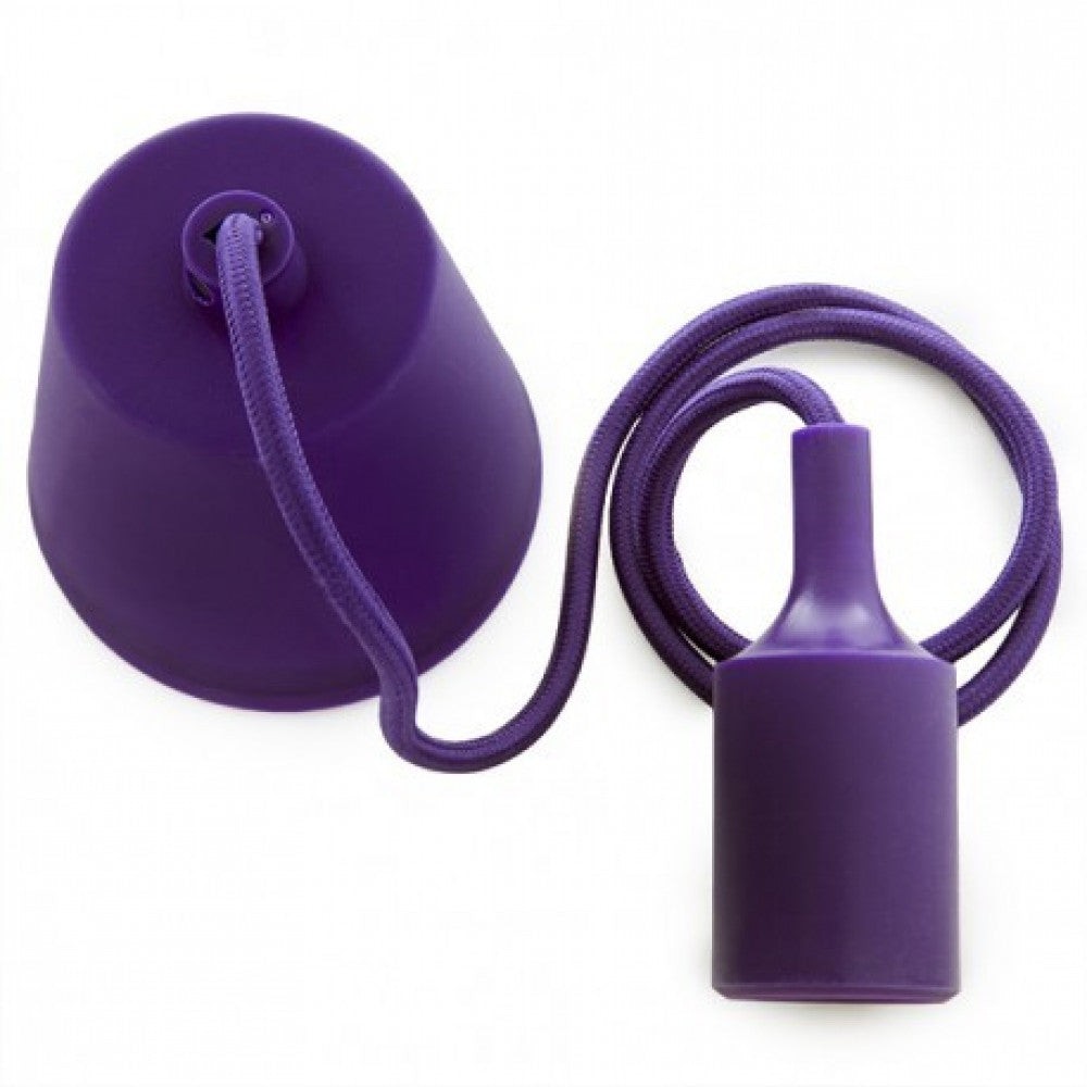 Portalampada E27 Viola Portalampada E27 Viola