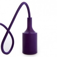Portalampada E27 Viola