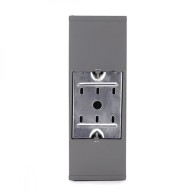 Luce a Muro IP65 (Senza Lampada) E27 Ø90Mm Nero Grace
