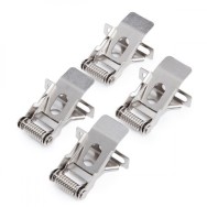 Set di 4 clip di fissaggio per pannelli LED