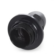 Portalampada E14 Nero
