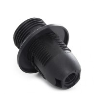 Portalampada E14 Nero