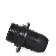 Portalampada E14 Nero