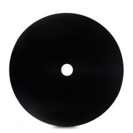 Disco Concavo Metallolo Nero Ø40Cm (Portalampada Non Incluso)