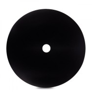 Disco Concavo Metallolo Nero Ø40Cm (Portalampada Non Incluso)