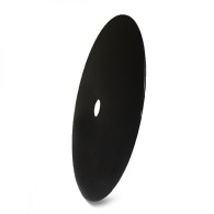 Disco Concavo Metallolo Nero Ø40Cm (Portalampada Non Incluso)