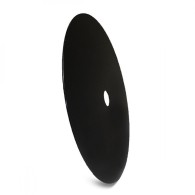 Disco Concavo Metallolo Nero Ø40Cm (Portalampada Non Incluso)