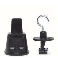 End Cap Nero IP44 Gancio Metallolo Cavo APPartamento