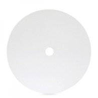 Disco Concavo Metallolo biancoØ40Cm (Portalampada Non Incluso)