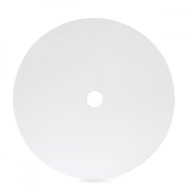Disco Concavo Metallolo biancoØ40Cm (Portalampada Non Incluso)