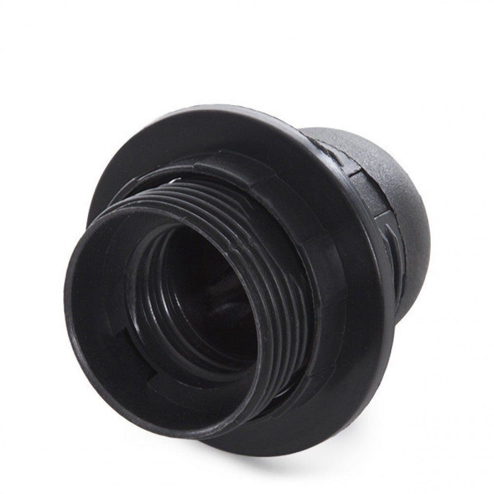 Portalampada E27 Nero