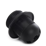 Portalampada E27 Nero