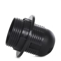Portalampada E27 Nero