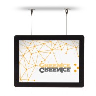 Kit di Sospensione Cartella Poster Display LED A4 2 facce 12VDC.
