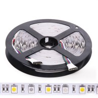 Striscia da 300 LED 60W 3,402Lm 3000ºK SMD5050 24VDC IP20
