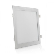 Pannello LED 25W 2500Lm 4200ºK Quadrato Argento 40.