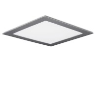 Pannello LED 25W 2500Lm 4200ºK Quadrato Argento 40.