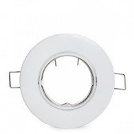 Faretto Riflettore Downlight Inclinabile Circolare Alluminio