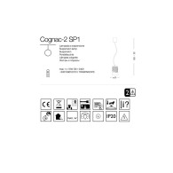 Lampada A Sospensione "Cognac"