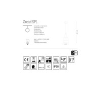 Lampada A Sospensione "Gretel"