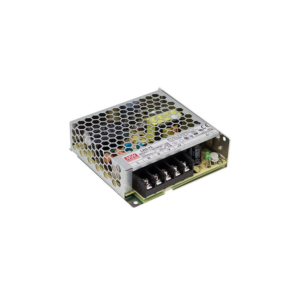 LRS-75-48 Trasformatore MEANWELL Nel: 85-264VAC Su: 48VDC 1,6A LRS-75-48 Trasformatore MEANWELL Nel: 85-264VAC Su: 48VDC 1,6A
