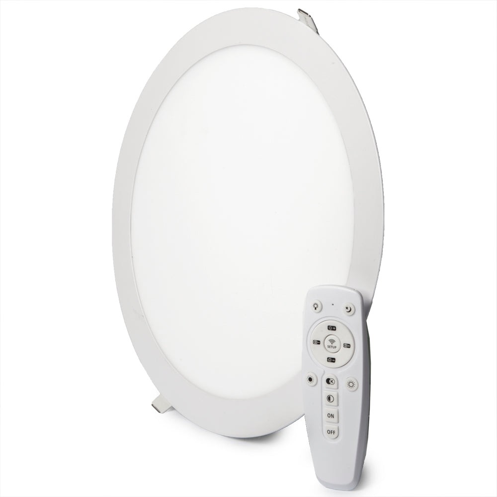 Pannello LED 24W 2400Lm con telecomando (intensità-CCT) 40. Pannello LED 24W 2400Lm con telecomando (intensità-CCT) 40.