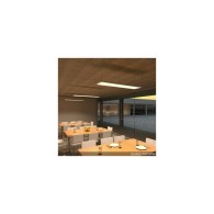 Pannello LED Superslim 72W 7.200Lm 120x60Cm Bianco Telecomando