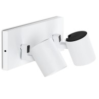 Luce A Muro "Lumiastra" 2xGU10 biancoSenza Lampadina