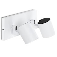 Luce A Muro "Lumiastra" 2xGU10 biancoSenza Lampadina