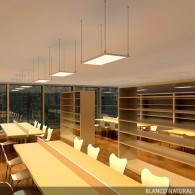 Pannello LED Superslim 22W 2100Lm 4200ºK 60x30Cm Cornice Bianca