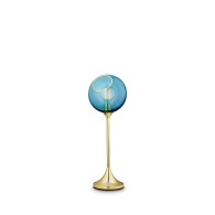 Lampada Da Tavolo "Ballroom Blue Sky" E27 Senza Lampadina