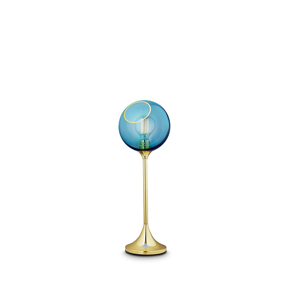 Lampada Da Tavolo "Ballroom Blue Sky" E27 Senza Lampadina Lampada Da Tavolo "Ballroom Blue Sky" E27 Senza Lampadina